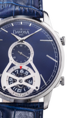 CUORE² Quartz Swiss-Made 5ATM Blue Executive Watch 16249744 Executive Davosa USA Official Distributor. Prices are Final. Tax & duties included.