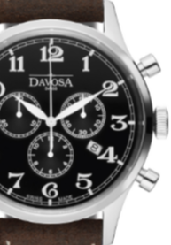 Heritage Quartz Chronograph Black Brown Executive Watch 16247956 Chronograph Davosa USA Official Distributor. Prices are Final. Tax & duties included.