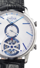 CUORE² Quartz Swiss-Made 5ATM Silver Executive Watch 16249714 Executive Davosa USA Official Distributor. Prices are Final. Tax & duties included.