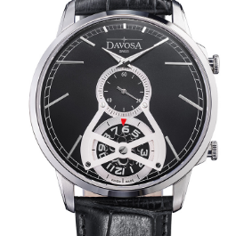 CUORE² Quartz Swiss-Made 5ATM Black Executive Watch 16249754 Executive Davosa USA Official Distributor. Prices are Final. Tax & duties included.