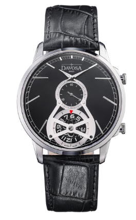 CUORE² Quartz Swiss-Made 5ATM Black Executive Watch 16249754 Executive Davosa USA Official Distributor. Prices are Final. Tax & duties included.