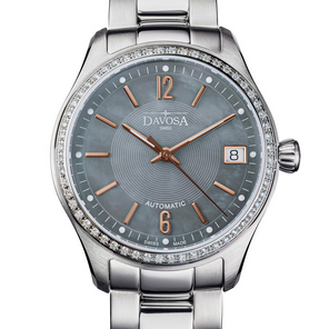Newton Automatic Swiss-Made Grey Bronze Tone Ladies Watch 16619355 Ladies Davosa USA Official Distributor. Prices are Final. Tax & duties included.
