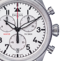 Aviator Fly Back Quartz Chronograph White Men's Pilot Watch 16249915 Pilot Davosa USA Official Distributor. Prices are Final. Tax & duties included.