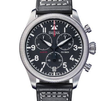 Aviator Fly Back Quartz Chronograph Black Men's Pilot Watch 16249955 Pilot Davosa USA Official Distributor. Prices are Final. Tax & duties included.