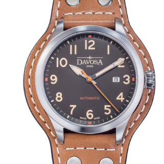 Axis Automatic Swiss-Made Black Men's Dress Watch 16157296 Performance Davosa USA Official Distributor. Prices are Final. Tax & duties included.