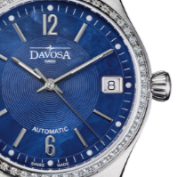 Newton Automatic Swiss-Made Blue Ladies Watch 16619140 Ladies Davosa USA Official Distributor. Prices are Final. Tax & duties included.
