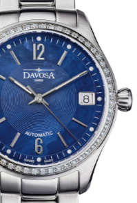 Newton Automatic Swiss-Made Blue Ladies Watch 16619140 Ladies Davosa USA Official Distributor. Prices are Final. Tax & duties included.