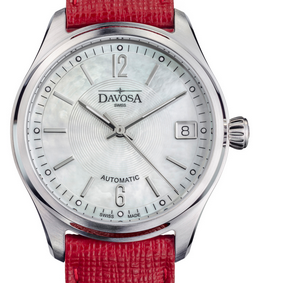 Newton Automatic Swiss-Made White Red Ladies Watch 16619019 Ladies Davosa USA Official Distributor. Prices are Final. Tax & duties included.