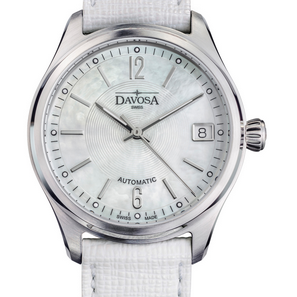 Newton Automatic Swiss-Made White Gray Ladies Watch 16619011 Ladies Davosa USA Official Distributor. Prices are Final. Tax & duties included.