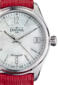 Newton Automatic Swiss-Made White Red Ladies Watch 16619019 Ladies Davosa USA Official Distributor. Prices are Final. Tax & duties included.