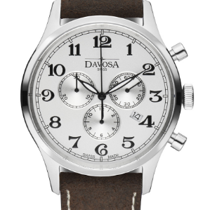 Heritage Quartz Chronograph White Brown Executive Watch 16247916 Chronograph Davosa USA Official Distributor. Prices are Final. Tax & duties included.