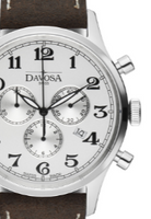 Heritage Quartz Chronograph White Brown Executive Watch 16247916 Chronograph Davosa USA Official Distributor. Prices are Final. Tax & duties included.