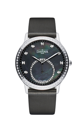 Audrey Quartz Swiss-Made Black Ladies Dress Watch 16755785 Ladies Davosa USA Official Distributor. Prices are Final. Tax & duties included.