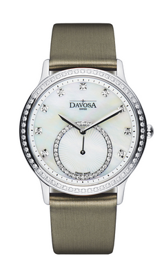 Audrey Quartz Swiss-Made White Pearl Ladies Dress Watch 16755725 Ladies Davosa USA Official Distributor. Prices are Final. Tax & duties included.