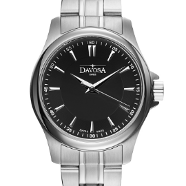 Classic Quartz Swiss-Made Black Executive Watch 16858755 Classic Davosa USA Official Distributor. Prices are Final. Tax & duties included.
