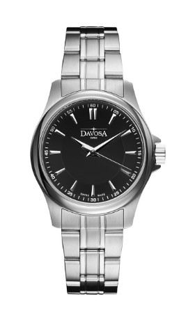 Classic Quartz Swiss-Made Black Executive Watch 16858755 Classic Davosa USA Official Distributor. Prices are Final. Tax & duties included.