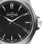 Classic Quartz Swiss-Made Black Executive Watch 16858755 Classic Davosa USA Official Distributor. Prices are Final. Tax & duties included.