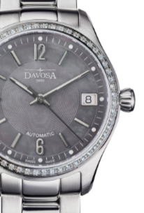 Newton Automatic Swiss-Made Gray Ladies Watch 16619150 Ladies Davosa USA Official Distributor. Prices are Final. Tax & duties included.