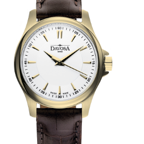 Classic Quartz Swiss-Made White Gold Executive Watch 16758915 Classic Davosa USA Official Distributor. Prices are Final. Tax & duties included.