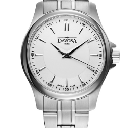 Classic Quartz Swiss-Made White Executive Watch 16858715 Classic Davosa USA Official Distributor. Prices are Final. Tax & duties included.