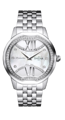 Dreamline II Quartz Swiss-Made Silver Ladies Watch 16857615 Ladies Davosa USA Official Distributor. Prices are Final. Tax & duties included.