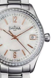 Newton Automatic Swiss-Made Rose Gold White Ladies Watch 16619315 Ladies Davosa USA Official Distributor. Prices are Final. Tax & duties included.