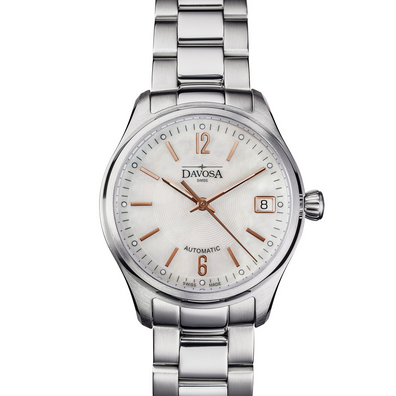 Newton Automatic Swiss-Made White Bronze Tone Ladies Watch 16619215 Ladies Davosa USA Official Distributor. Prices are Final. Tax & duties included.