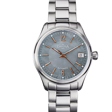 Newton Automatic Swiss-Made Grey Mother of Pearl Ladies Watch 16619255 Ladies Davosa USA Official Distributor. Prices are Final. Tax & duties included.