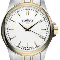 Classic Quartz Swiss-Made White Gold Executive Watch 16858815 Classic Davosa USA Official Distributor. Prices are Final. Tax & duties included. 30mm White TriaLink