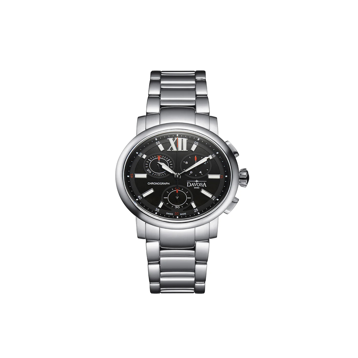 Oval Edition Quartz Chronograph Black Ladies Watch 16857855 Ladies Davosa USA Official Distributor. Prices are Final. Tax & duties included.