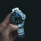 Ternos Sixties Seahorse Swiss-Made 40mm Faded Blue Sapphire Crystal Unisex Wristwatch 16152590 Special US Edition 100 units only Diver Davosa USA Official Distributor. Prices are Final. Tax & duties included.