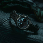 Newton Automatic Chronograph Silver Black Pilot Rally Watch 16153615 Limited Edition Pilot Davosa USA Official Distributor. Prices are Final. Tax & duties included.