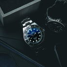 Ternos Sixties Seahorse Swiss-Made 40mm Faded Blue Sapphire Crystal Unisex Wristwatch 16152590 Special US Edition 100 units only Diver Davosa USA Official Distributor. Prices are Final. Tax & duties included.