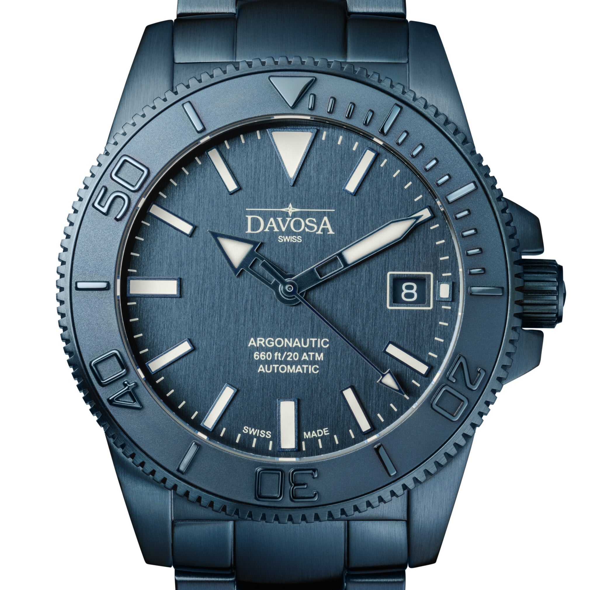 Argonautic 39 Monochrome Automatic 200m Men's Diver Watch 16154040 Limited Edition Diver Davosa USA Official Distributor. Prices are Final. Tax & duties included.