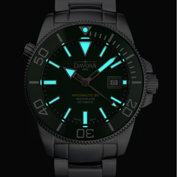 Argonautic BG Automatic 300m Green Men's Diver Watch 16152877 Diver Davosa USA Official Distributor. Prices are Final. Tax & duties included.