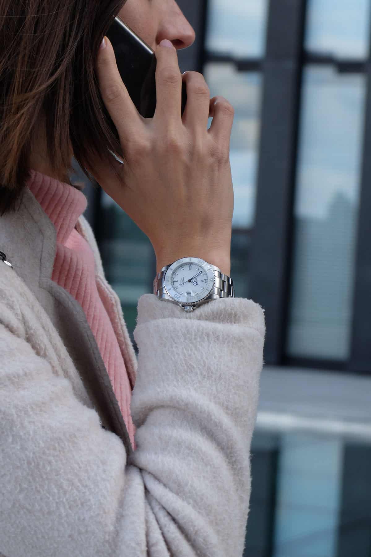 Ternos Medium Automatic Swiss-Made White Diving Watch 16619510 Diver Davosa USA Official Distributor. Prices are Final. Tax & duties included.