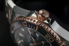 Ternos Medium Automatic Black Rose Gold Diving Watch 16619605 Diver Davosa USA Official Distributor. Prices are Final. Tax & duties included.