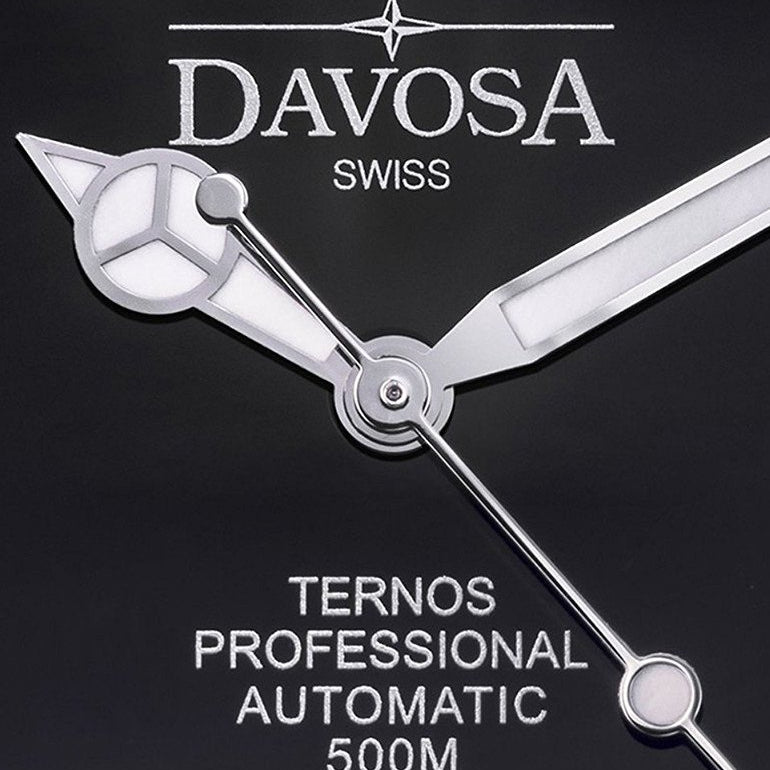 Ternos Professional Automatic 500m Black Diving Watch 16155950 Diver Davosa USA Official Distributor. Prices are Final. Tax & duties included.