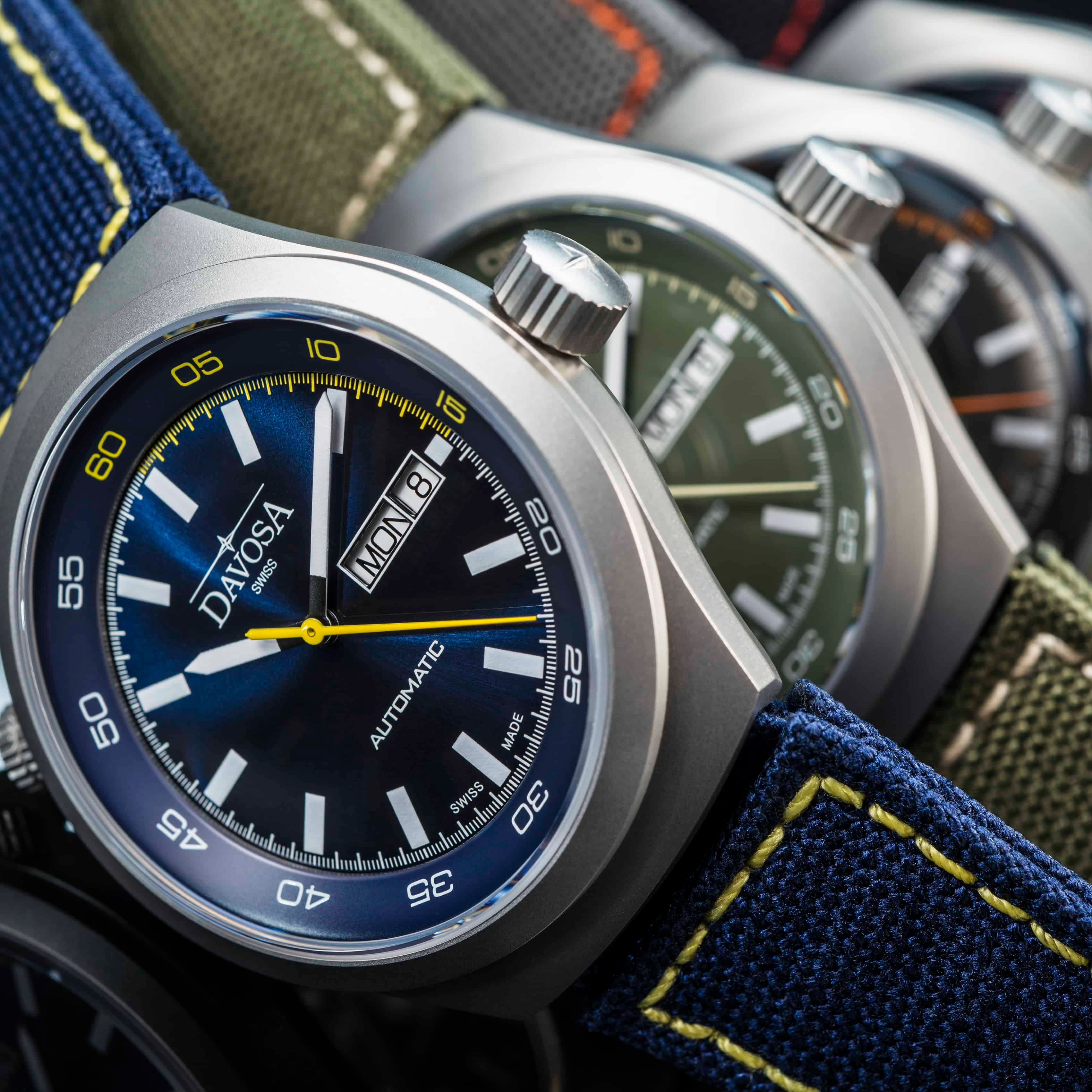 Trailmaster Automatic Swiss-Made Green Performance Watch 16151875 Performance Davosa USA Official Distributor. Prices are Final. Tax & duties included.