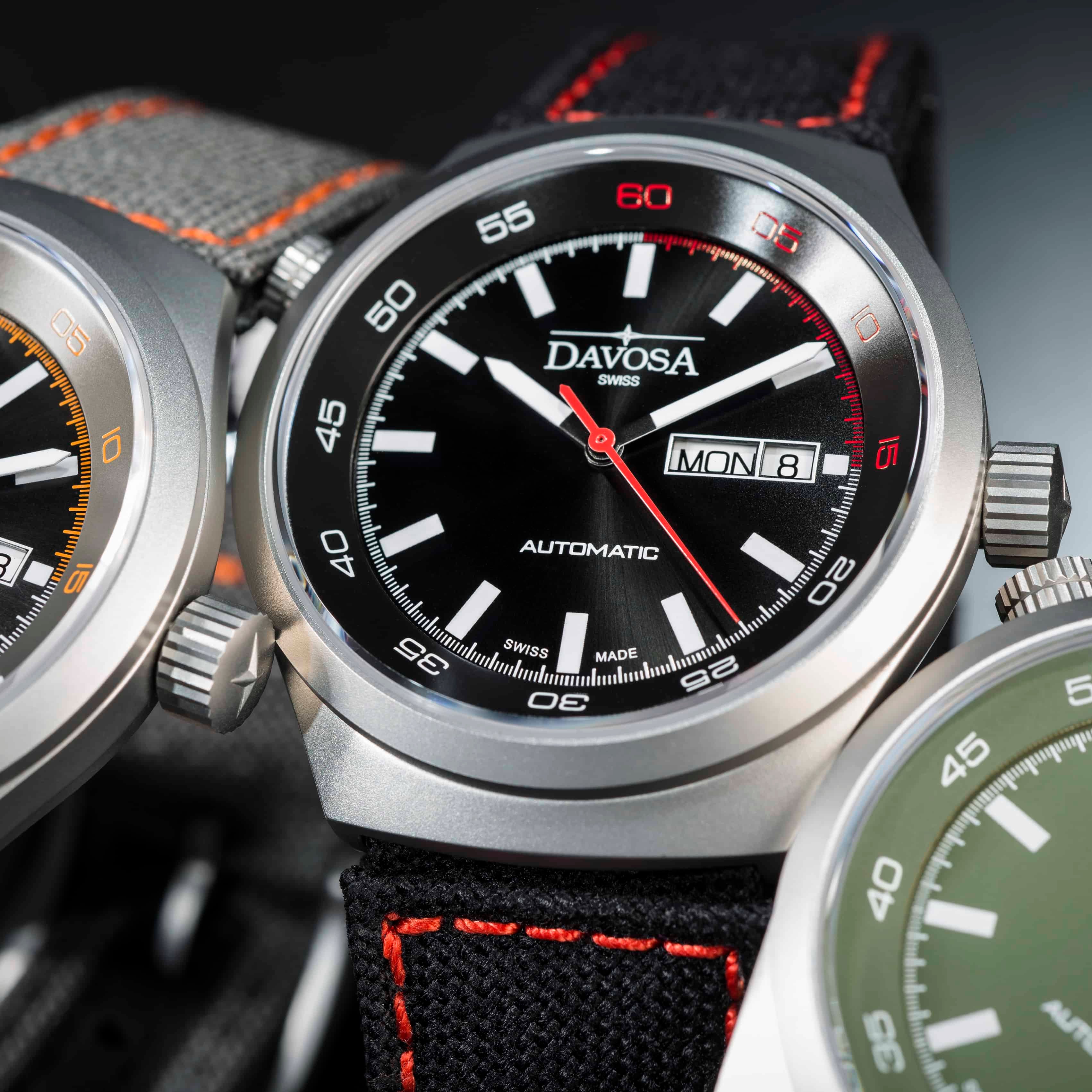 Trailmaster Automatic Swiss-Made Green Performance Watch 16151875 Performance Davosa USA Official Distributor. Prices are Final. Tax & duties included.