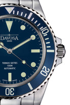 Ternos Sixties Automatic 100m Blue Diving Watch 16152540 Diver Davosa USA Official Distributor. Prices are Final. Tax & duties included.