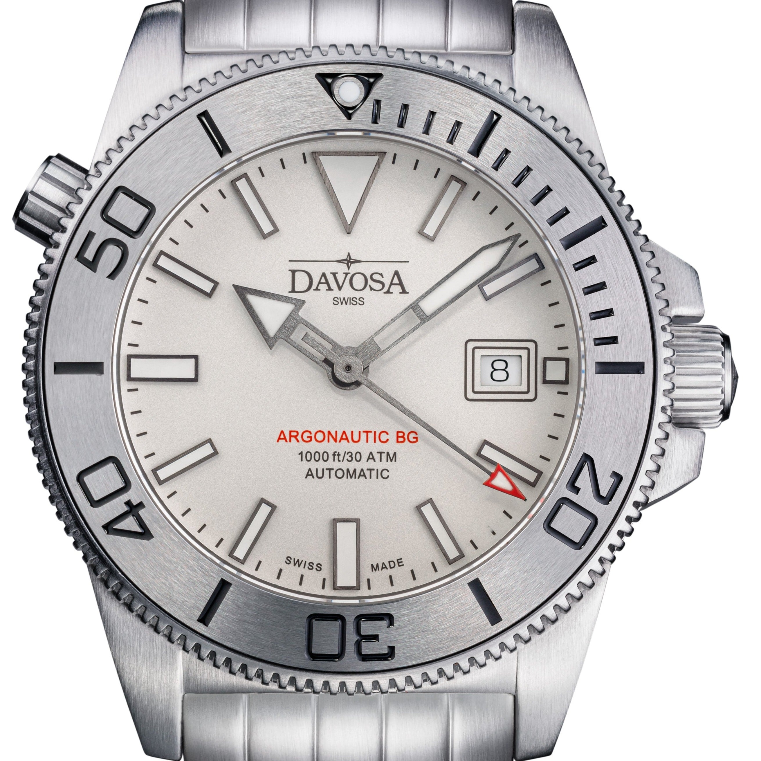 Argonautic BGBS Automatic 300m White Men's Diver Watch 16152801 Diver Davosa USA Official Distributor. Prices are Final. Tax & duties included.