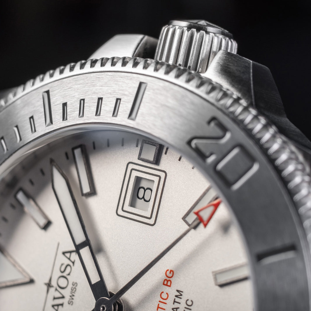 Argonautic Lumis BGBS White 16152801 + Integral Rubber Strap Bundle Diver Davosa USA Official Distributor. Prices are Final. Tax & duties included.