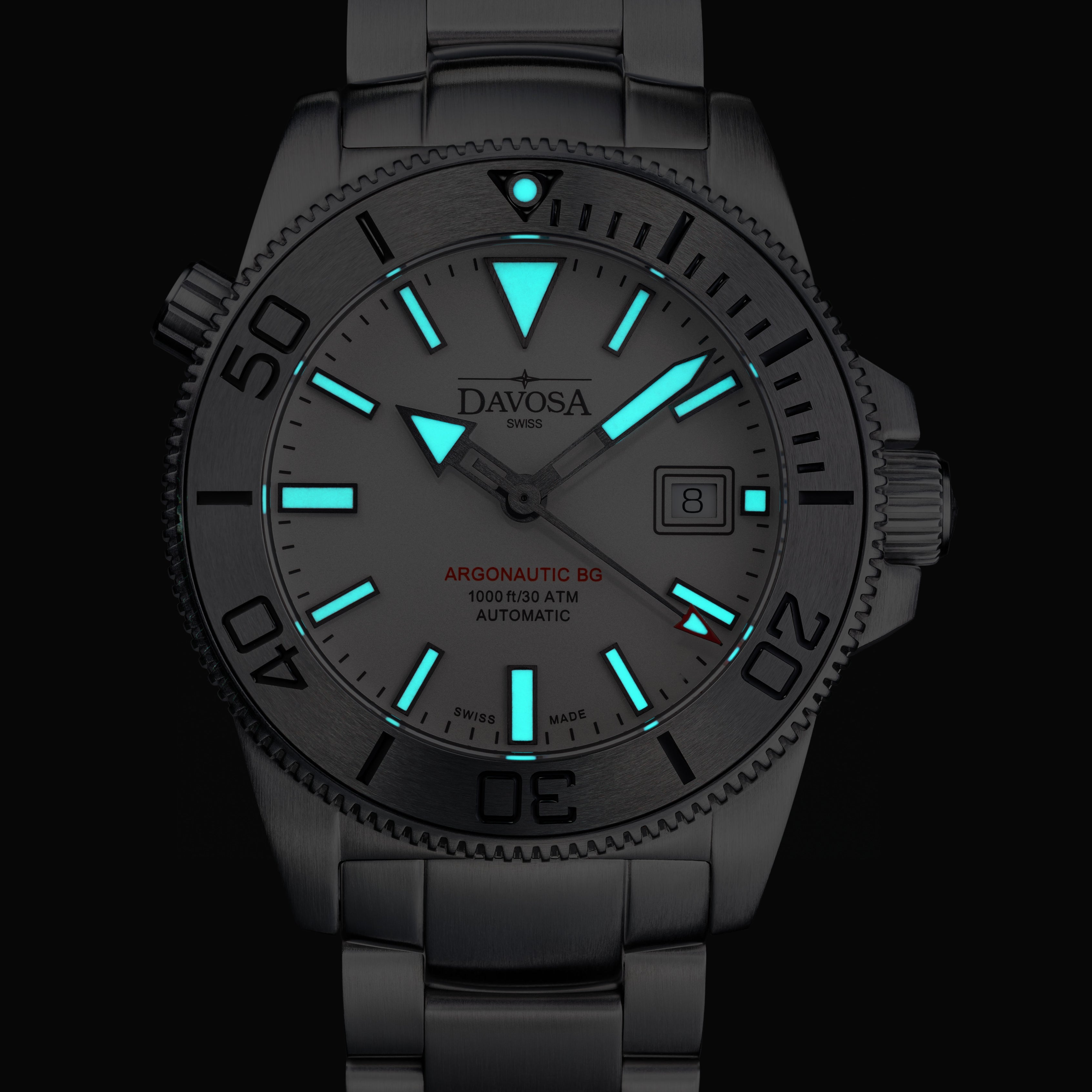 Argonautic BGBS Automatic 300m White Men's Diver Watch 16152810 OUTLET Diver Davosa USA Official Distributor. Prices are Final. Tax & duties included.