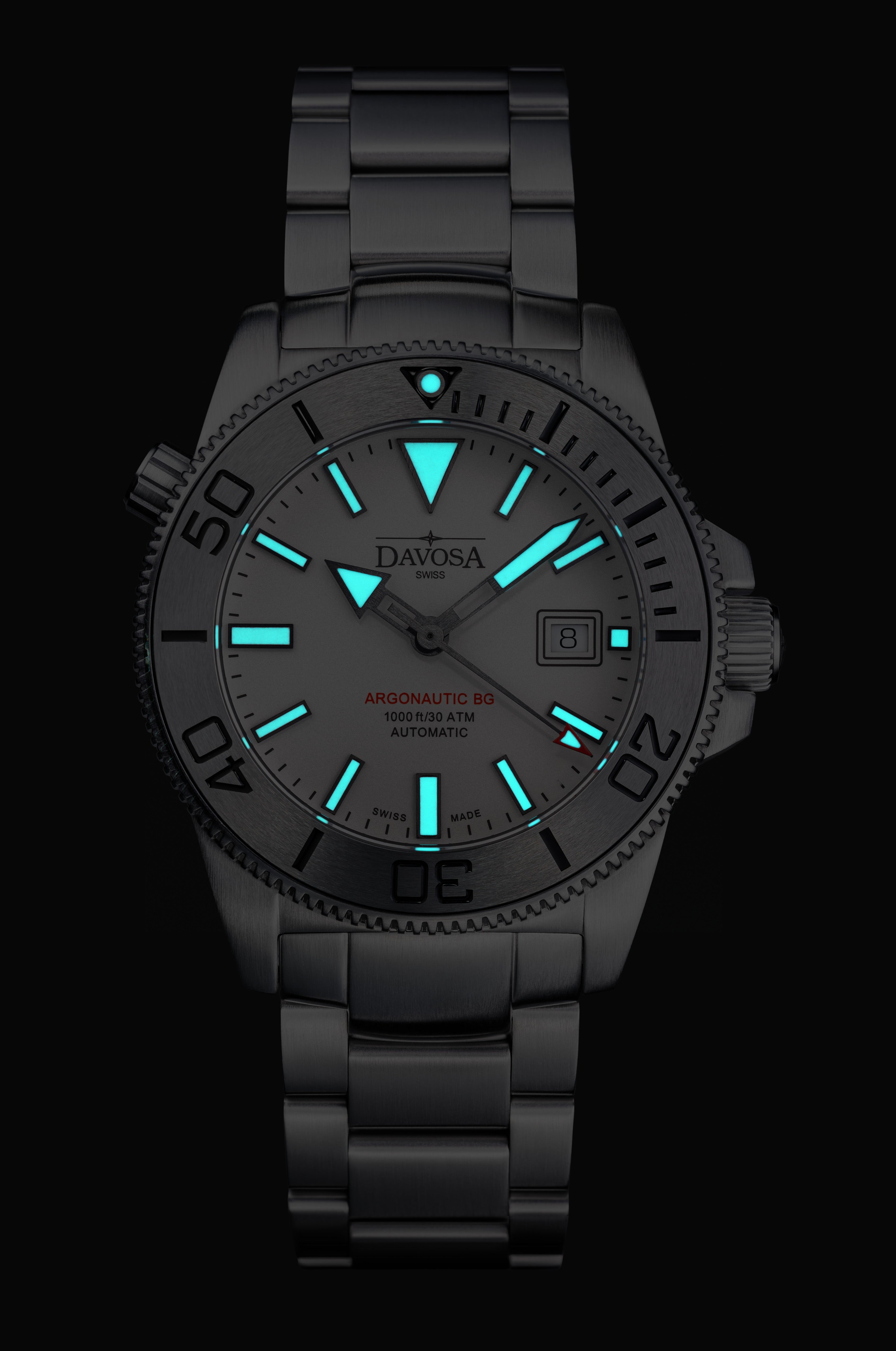 Argonautic BGBS Automatic 300m White Men's Diver Watch 16152810 OUTLET Diver Davosa USA Official Distributor. Prices are Final. Tax & duties included.
