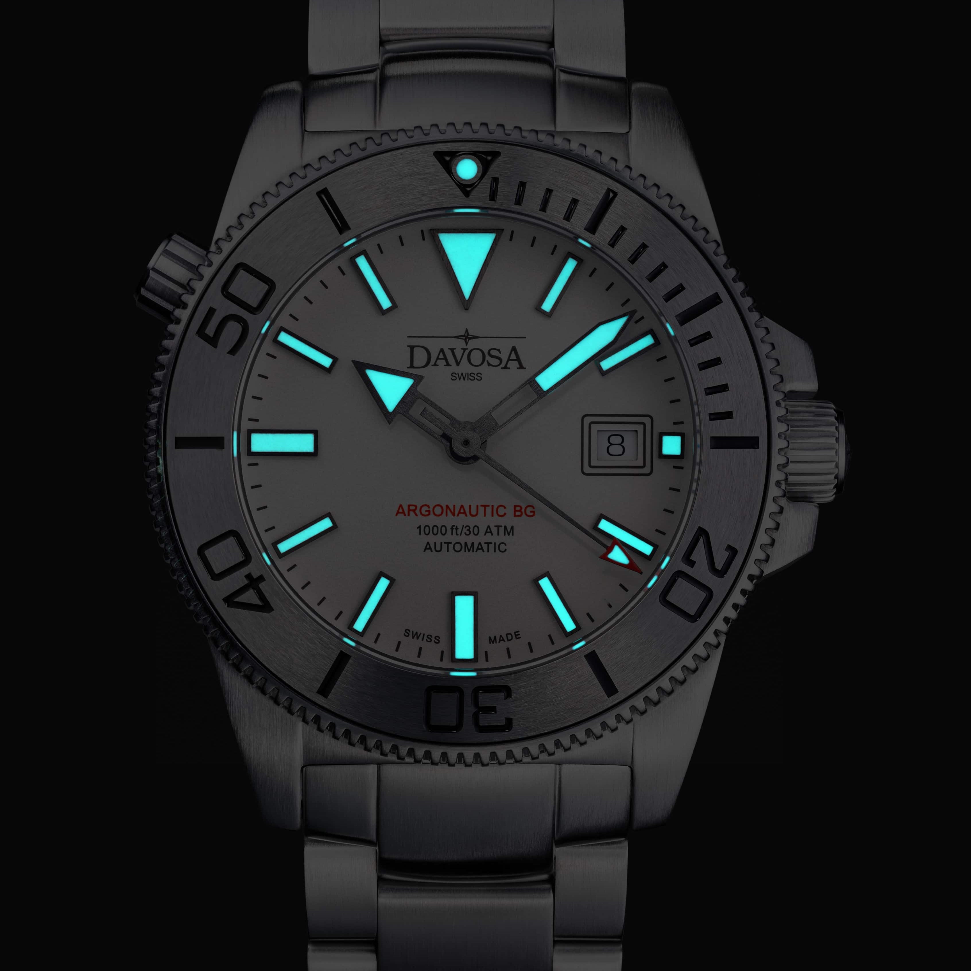 Argonautic BGBS Automatic 300m White Men's Diver Watch 16152811 Diver Davosa USA Official Distributor. Prices are Final. Tax & duties included.