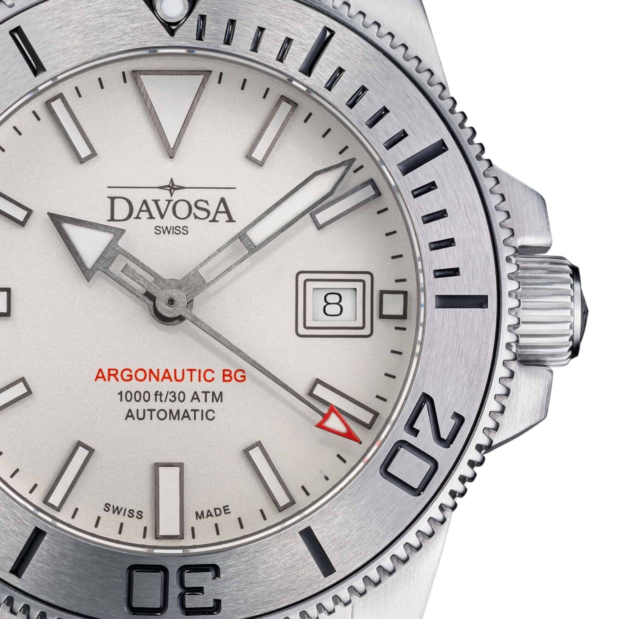 Argonautic BGBS Automatic 300m White Men's Diver Watch 16152811 Diver Davosa USA Official Distributor. Prices are Final. Tax & duties included.