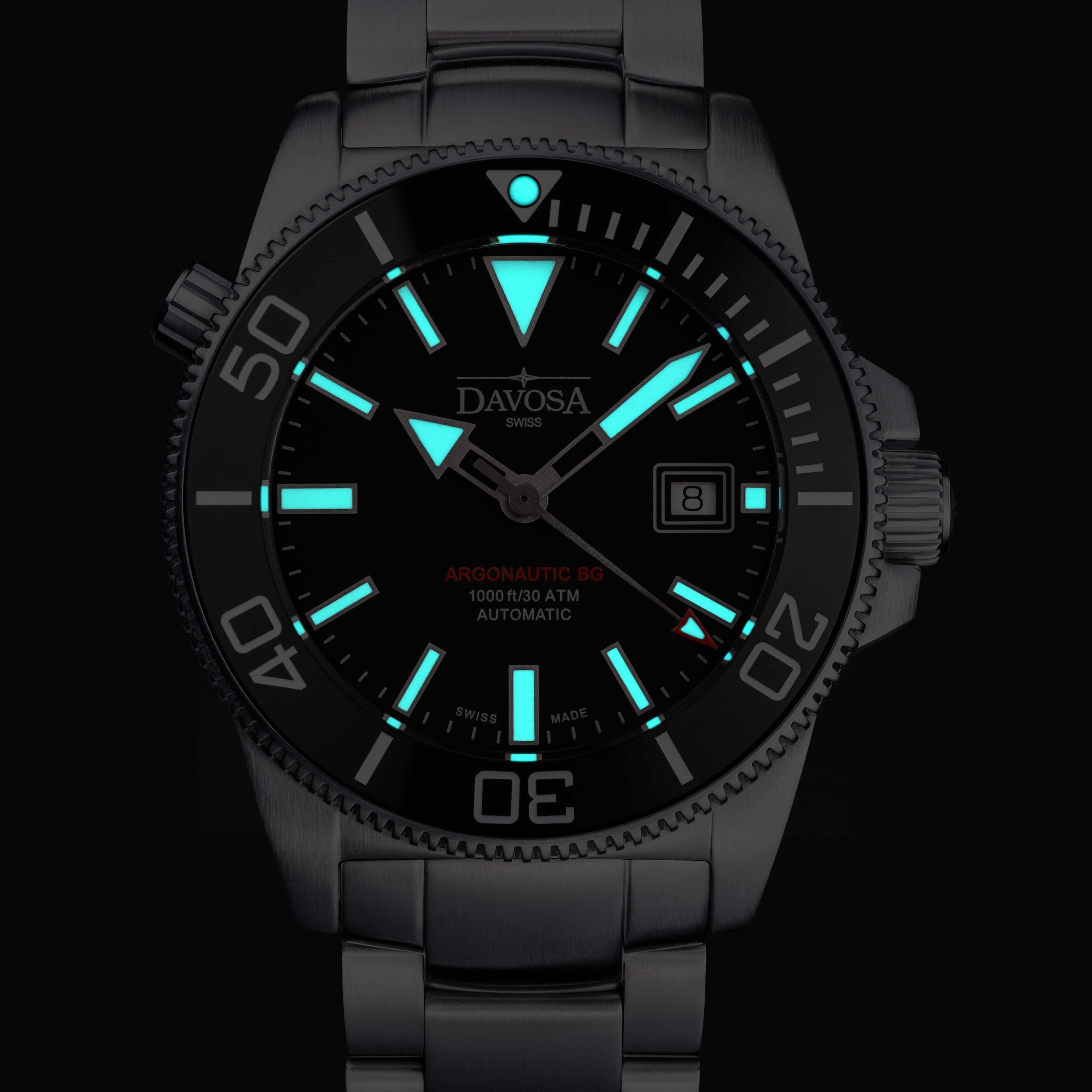 Argonautic BG Automatic 300m Blue Men's Diver Watch 16152804 Diver Davosa USA Official Distributor. Prices are Final. Tax & duties included.