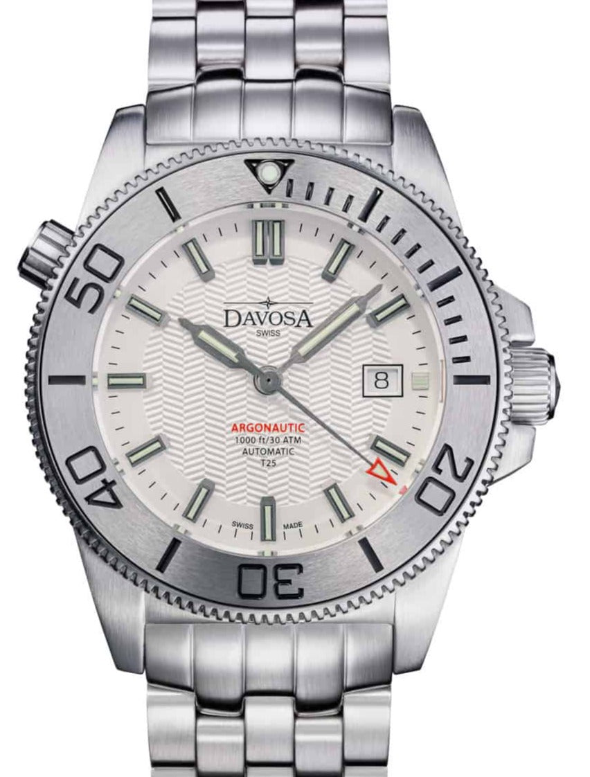 Argonautic Lumis BS Automatic 300m White Men's Diver Watch 16152901 Diver Davosa USA Official Distributor. Prices are Final. Tax & duties included.