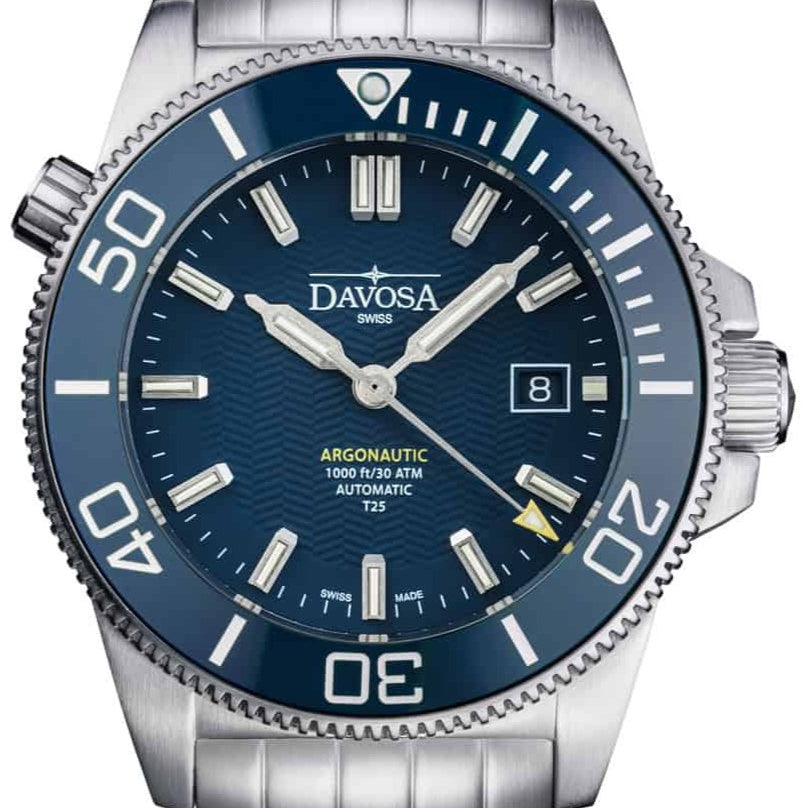 Argonautic Lumis Automatic 300m Blue Men's Diver Watch 16152904 Diver Davosa USA Official Distributor. Prices are Final. Tax & duties included.